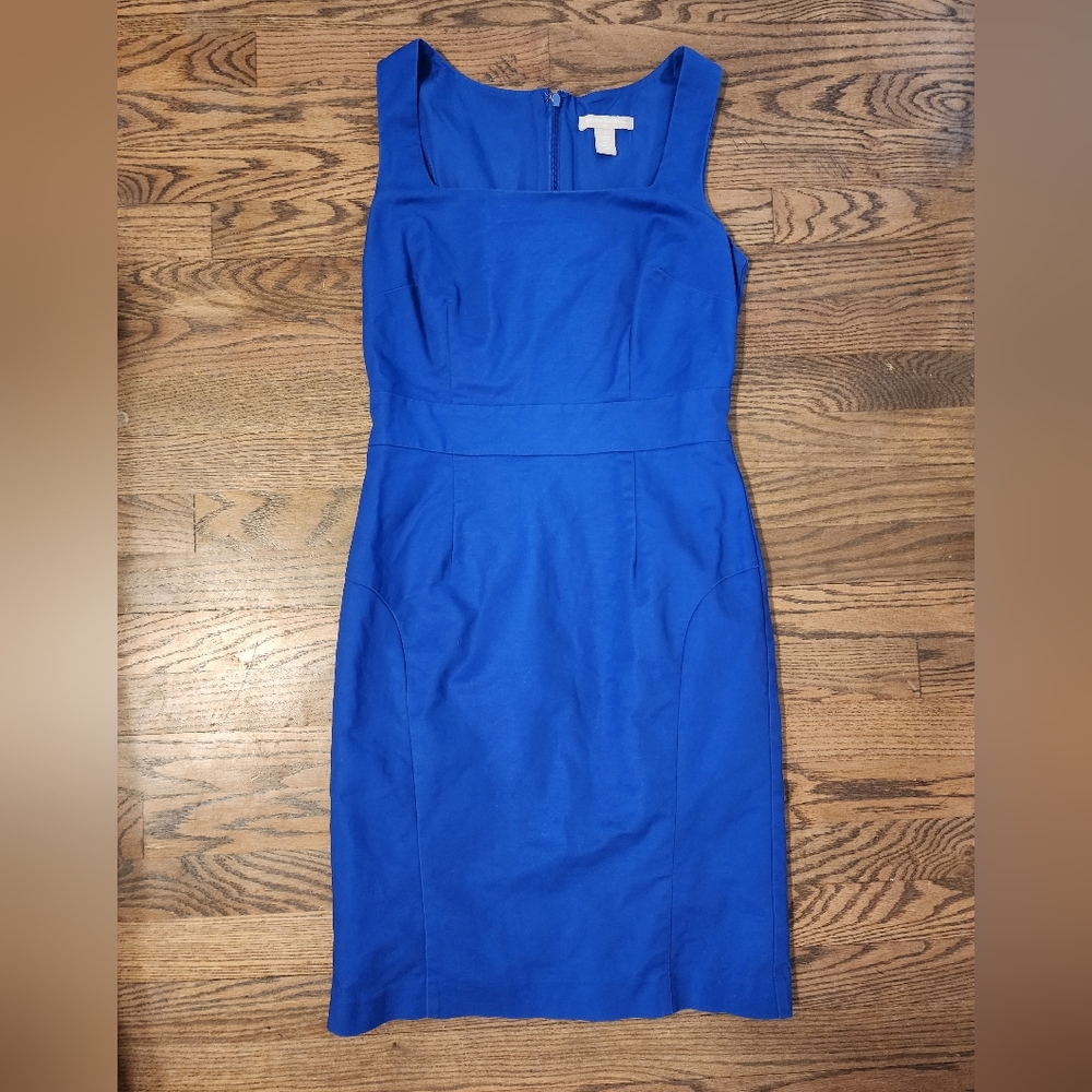 Banana Republic Factory Royal Blue Sheath Dress